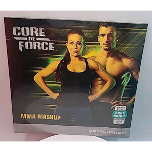Core De Force MMA Mashup DVD Motivational Focused Challenge Fitness Workout New